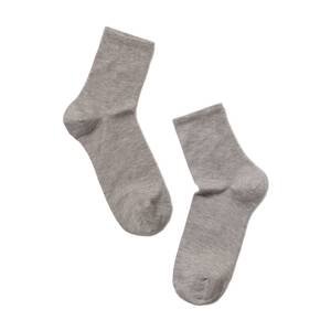 Conte Woman's Socks 000 Grey-Beige