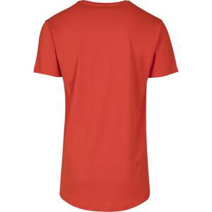 Dlouhé tričko ve tvaru krvavě oranžové