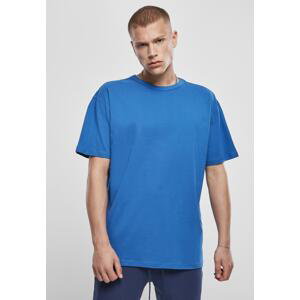 Sportovní oversized triko v modré barvě