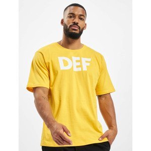 DEF Her Secret T-Shirt žluté