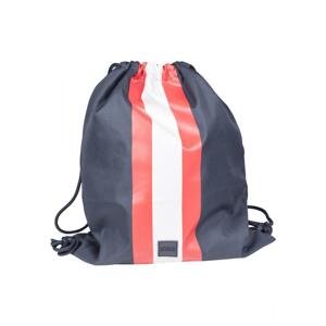 Pruhovaná taška na gymnastiku námořnická/ohnivá červená/bílá
