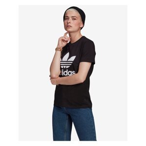 Černé dámské tričko adidas Originals - Dámské