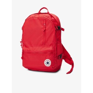 Červený unisex batoh Converse Straight Edge Backpack - unisex
