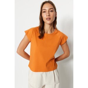 Trendyol Orange Knitted T-Shirts
