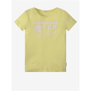 Žluté holčičí tričko Tom Tailor - Holky
