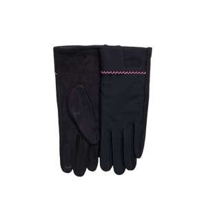 Černé dámské zimní rukavice