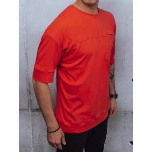 Červené pánské tričko Dstreet z