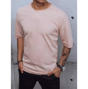 Dstreet z růžové pánské tričko