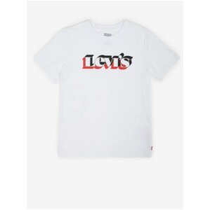 Levi's Bílé dětské tričko Levi's® - Kluci