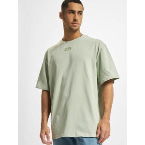 Zelené tričko se silikonovým potiskem DEF