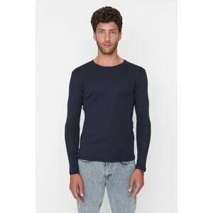 Trendyol T-Shirt - Dark blue - Regular fit