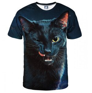 Aloha From Deer Unisex's Black Cat T-Shirt TSH AFD007