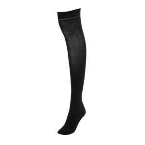 Trendyol Black Ribbed Long Knitted Socks