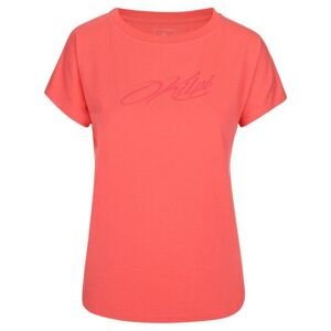 Dámské bavlněné triko Kilpi NELLIM-W růžové