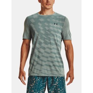 Under Armour Tričko UA Seamless Radial SS-GRY - Pánské