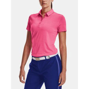 Under Armour Tričko UA Zinger Short Sleeve Polo-PNK - Dámské