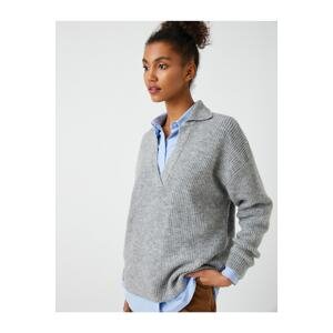 Koton Polo Neck Knitwear Sweater