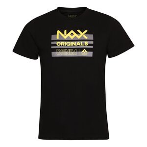 Pánské triko nax NAX VOBEW black varianta pd