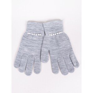 Yoclub Woman's Women's Five-Finger Gloves RED-0227K-AA50-002