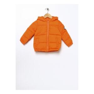 Koton Baby Orange Coat 3wmb20011tw