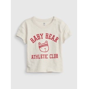 GAP Dětské tričko baby bear - Kluci