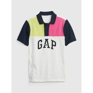GAP Dětské barevné polo tričko s logem - Kluci
