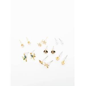 Gold earrings Yups dbi0441. R06