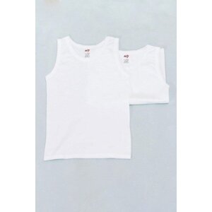 Dagi White Boy Cotton 2-Pack Undershirt