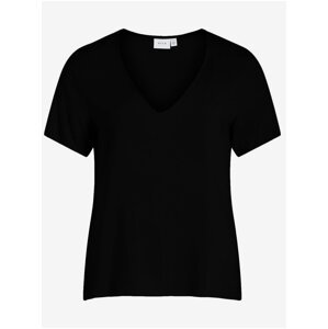 Černé dámské basic tričko VILA Paya - Dámské