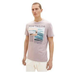 Růžové pánské tričko Tom Tailor - Pánské