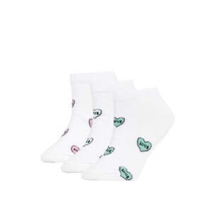 DEFACTO Girls' Cotton 3 Pack Short Socks