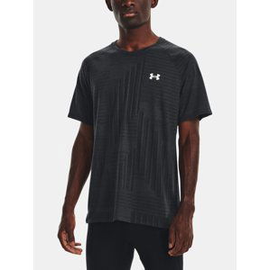 Under Armour Tričko UA STREAKER DECO DIAMOND SS-BLK - Pánské