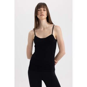 DEFACTO Fall In Love Regular Fit Chest Covered Cotton Singlet