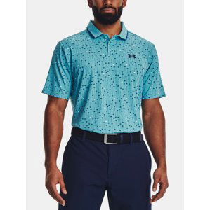 Tričko Under Armour UA Iso-Chill Edge Polo-BLU - Pánské