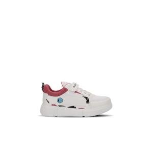 Slazenger Kepa Sneaker Girls' Shoes White / Fuchsia