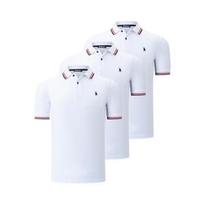 Men's polo shirt set dewberry