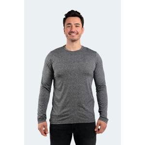 Slazenger Crew Neck Plain Dark Gray Men's T-shirt