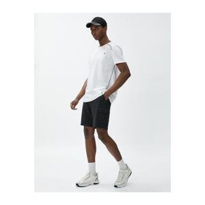 Koton Sports Shorts with Cargo Pocket Detail and Tied Waist