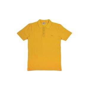 Slazenger Salvator Plus Size Men's Polo T-shirt Mustard