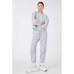Koton Patterned Jogger Sweatpants with Tie Waist