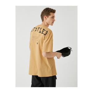 Koton Back Printed Oversize T-Shirt