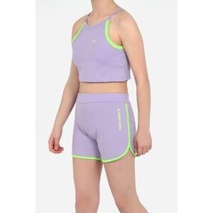 Slazenger Derorit Girls' Tracksuit Suit Lilac