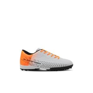 Slazenger Score I Hs Football Boys Turf Shoes White / Orange