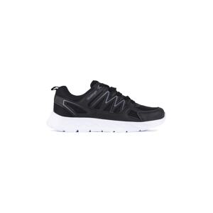 Slazenger Chrome Sneaker Unisex Shoes Black / White