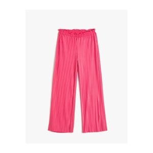 Koton The Trousers Have Wide Leg, Comfortable Cut. The waist is elasticated.