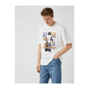 Koton Anime Oversized Printed T-Shirt