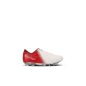 Slazenger Hania Krp Boys Football Field Shoes White / Red