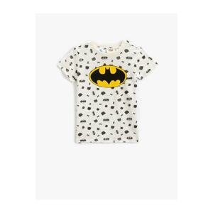 Koton Batman T-Shirt Printed Licensed Short Sleeve Crew Neck