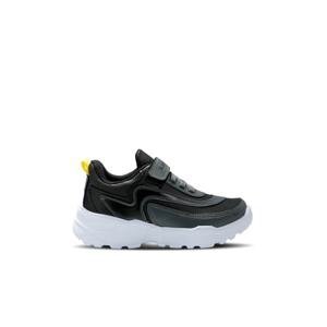 Slazenger Kanon I Sneaker Boys Shoes Black / Dark Gray