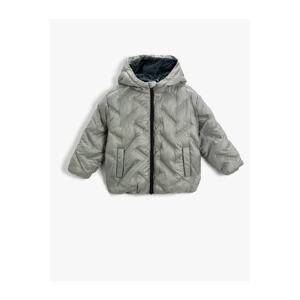 Koton Puffer Jacket Hooded Quilted